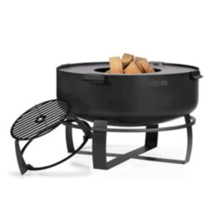 Cook King âVIKINGâ XXL 80 cm havebålfad med grillplade og høj grillrist